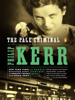 cover image of The Pale Criminal